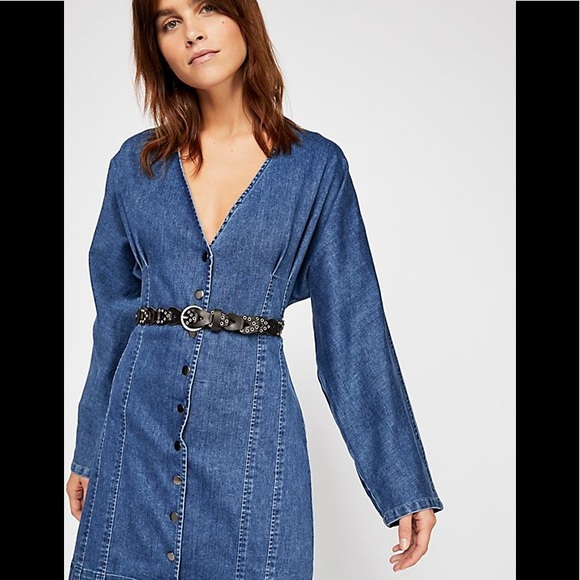 Free People Dresses & Skirts - Free People Denim Dress
